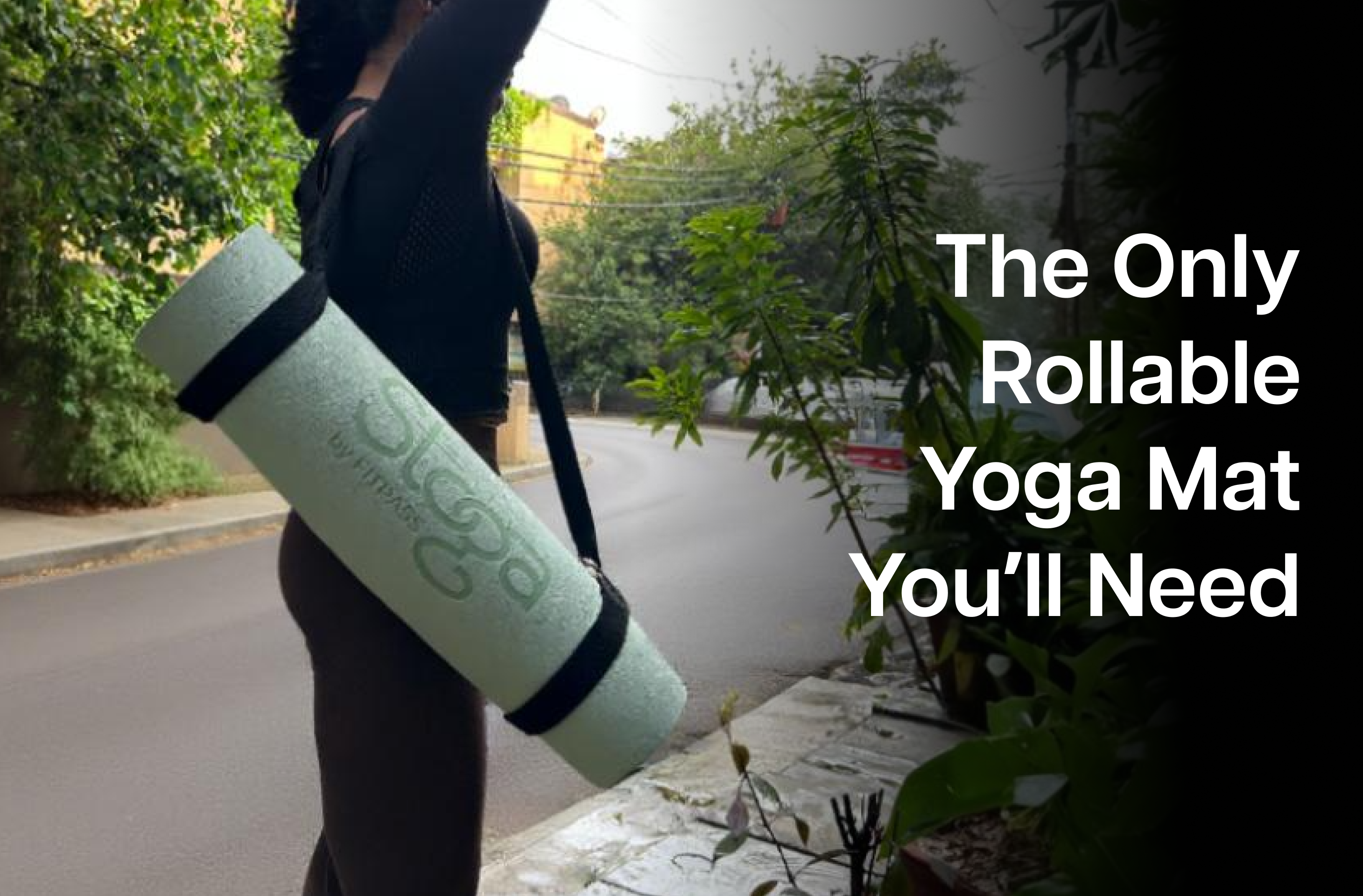rollable yoga mats