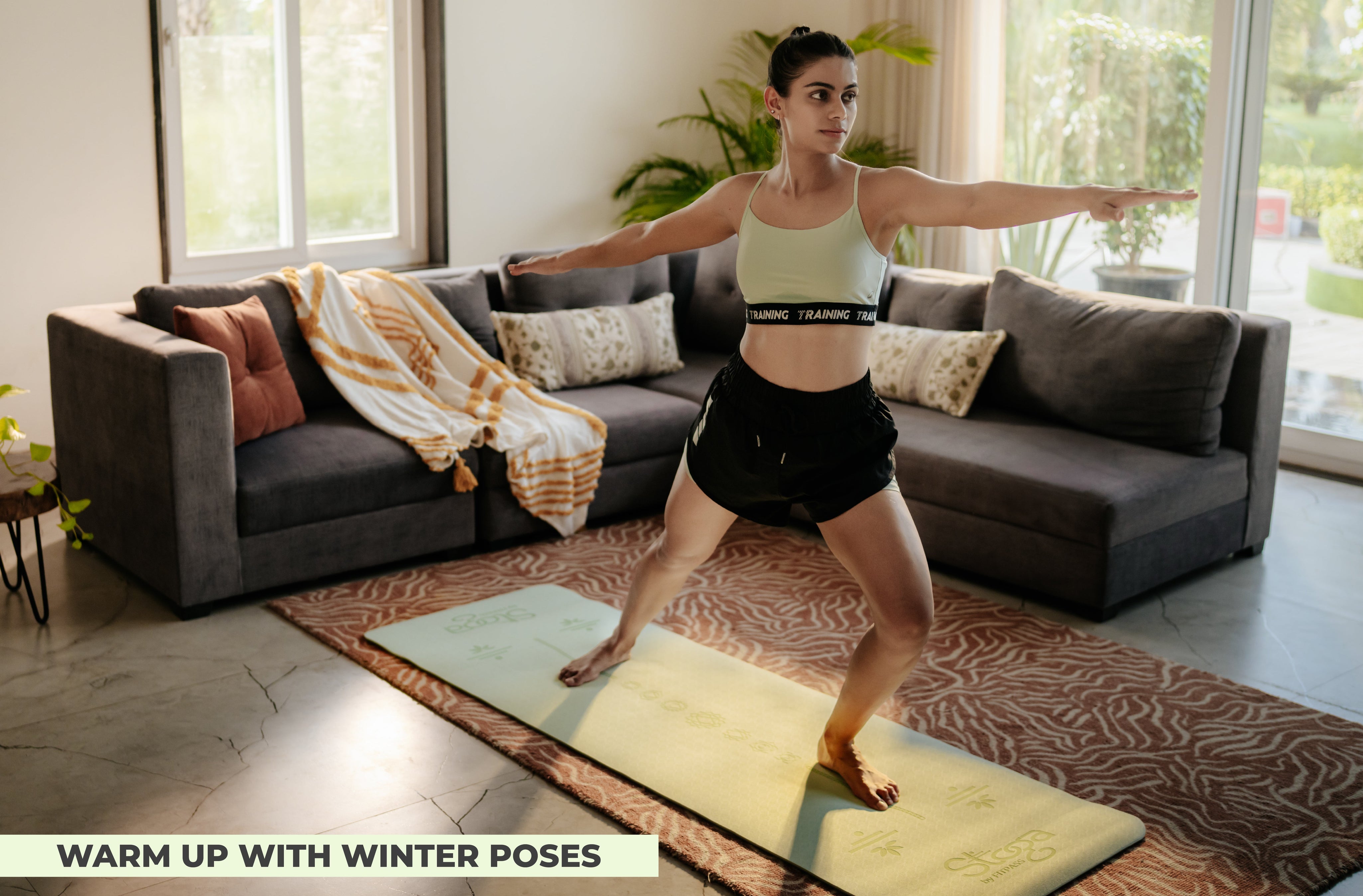 winter yoga poses