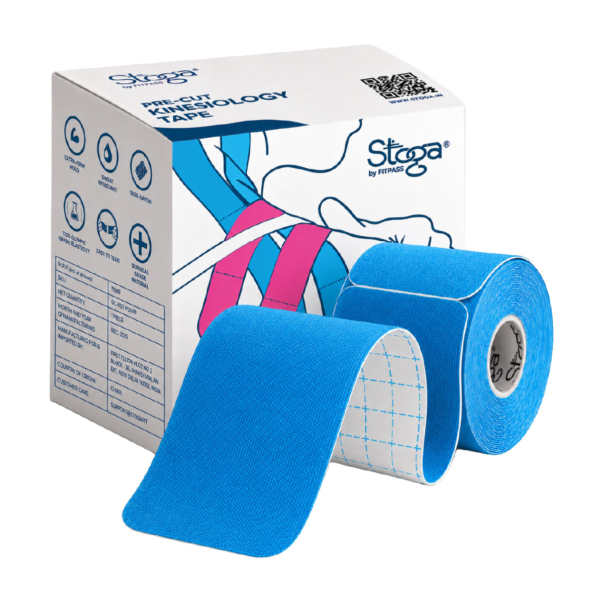 Kinesiology Pre-Cut Tape - Pack of 1