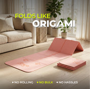 Origami Foldable Yoga Mat
