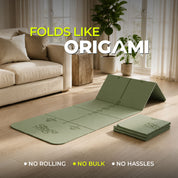 Origami Foldable Yoga Mat
