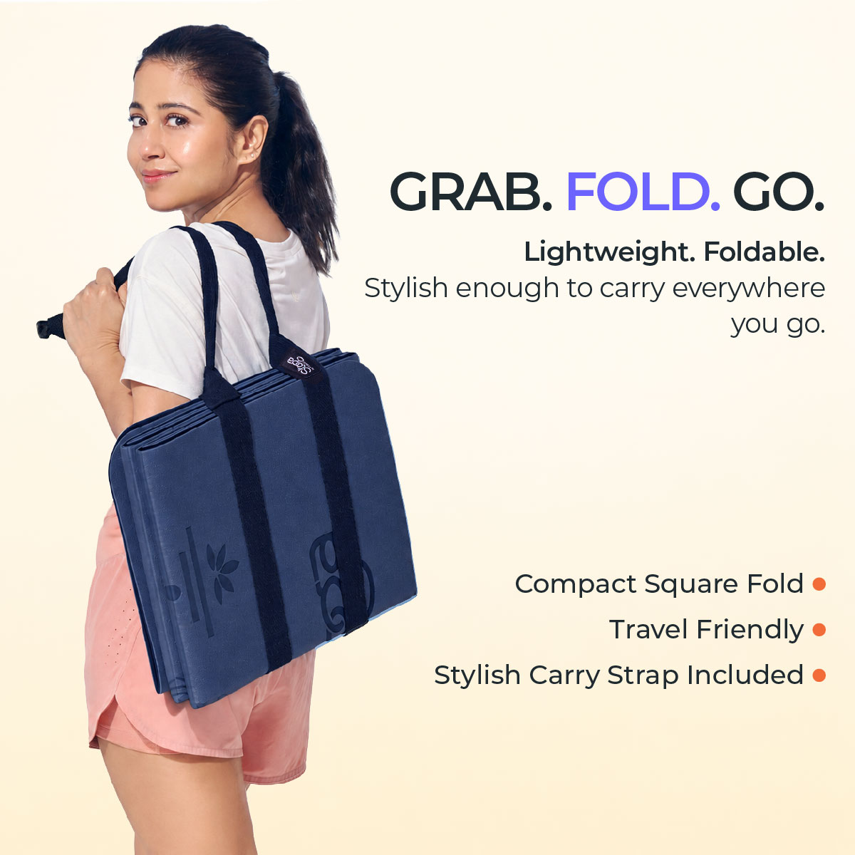 Origami Foldable Yoga Mat