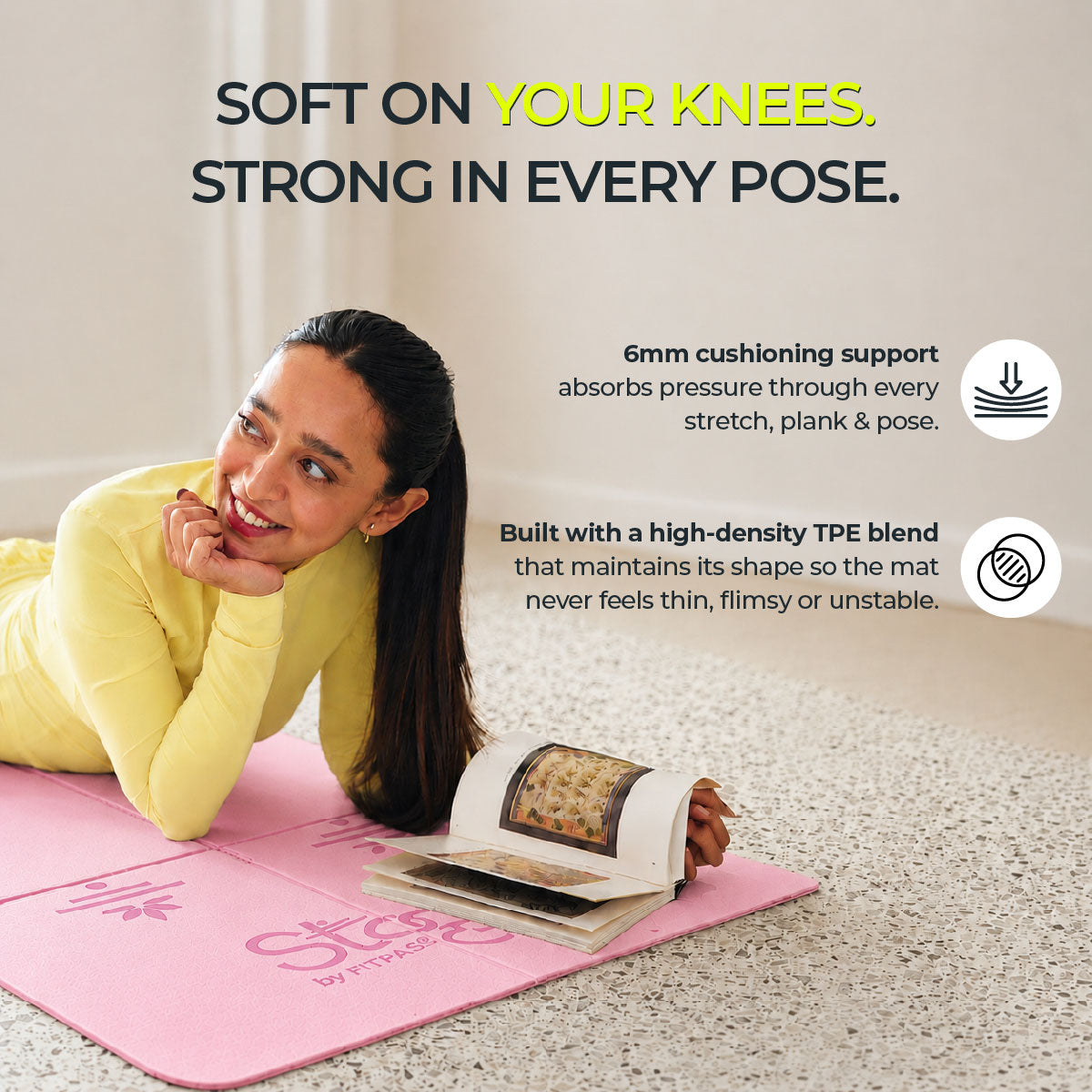 Origami Foldable Yoga Mat