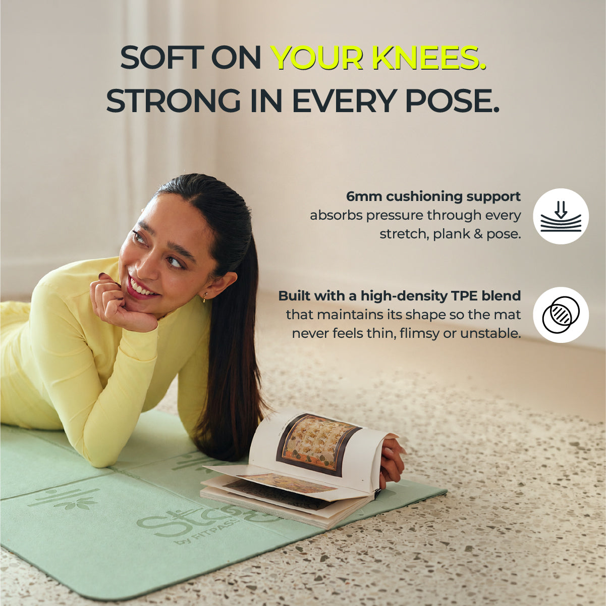 Origami Foldable Yoga Mat