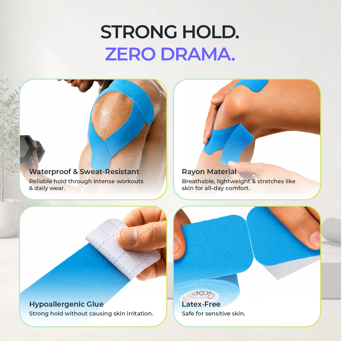 Kinesiology Pre-Cut Tape - Pack of 1