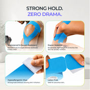 Kinesiology Pre-Cut Tape - Pack of 1