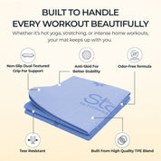 Origami Foldable Yoga Mat
