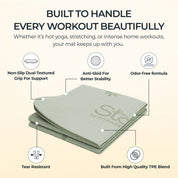 Origami Foldable Yoga Mat