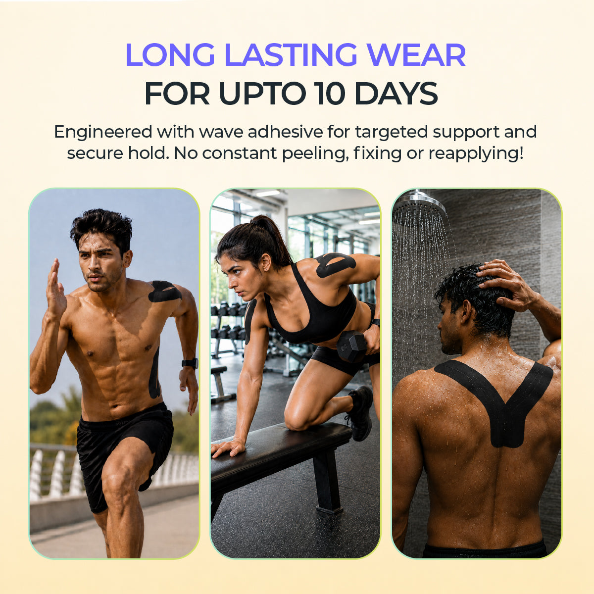 Kinesiology Pre-Cut Tape - Pack of 1