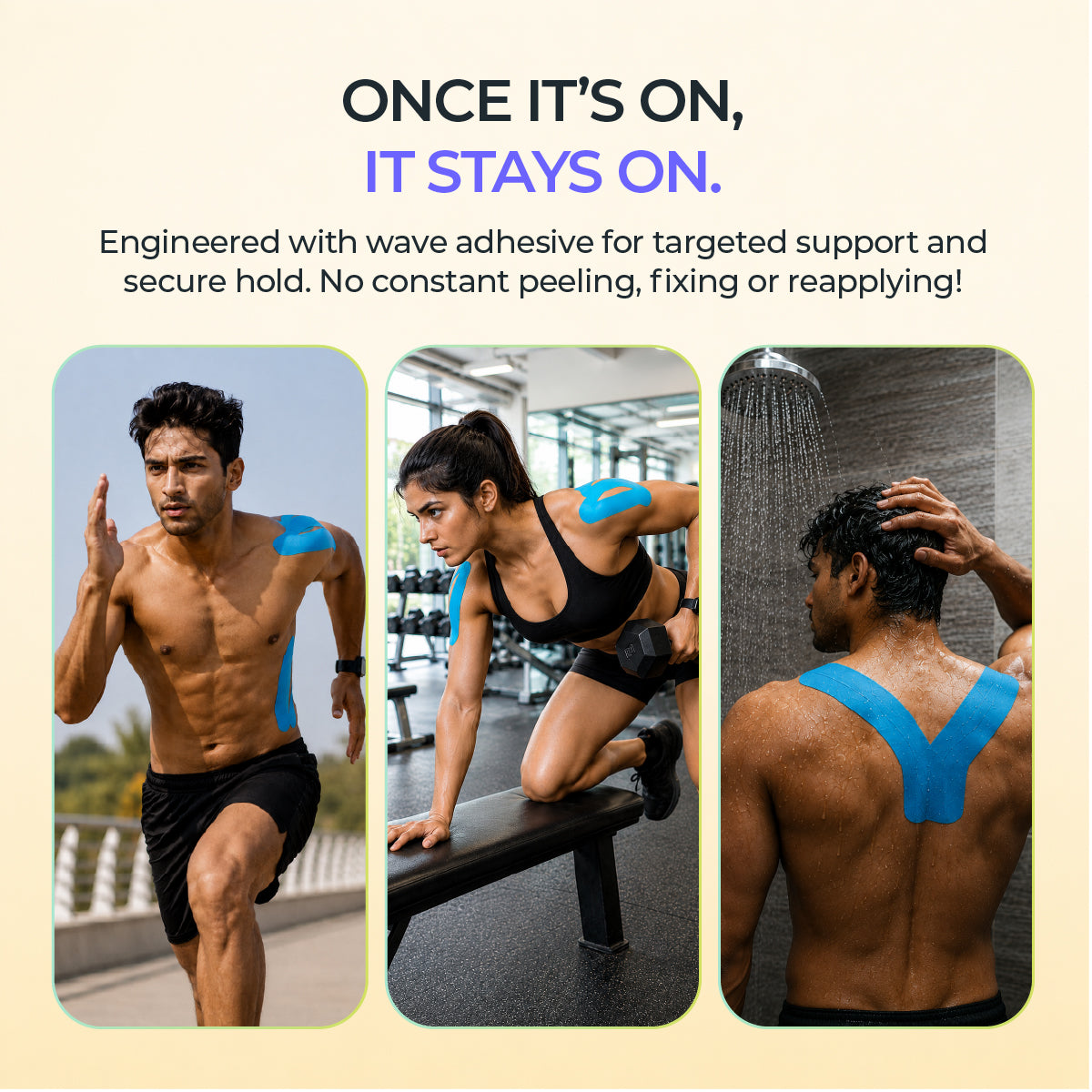 Kinesiology Pre-Cut Tape - Pack of 1