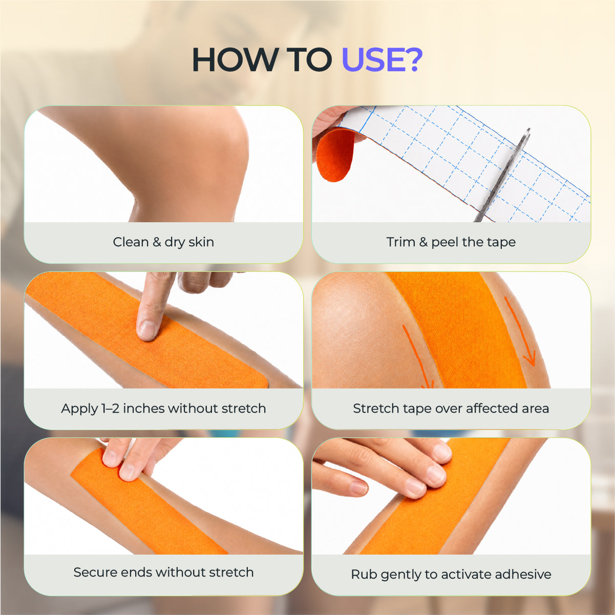 Kinesiology Tape - Pack of 1