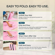 Origami Foldable Yoga Mat