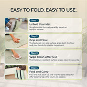 Origami Foldable Yoga Mat