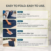 Origami Foldable Yoga Mat