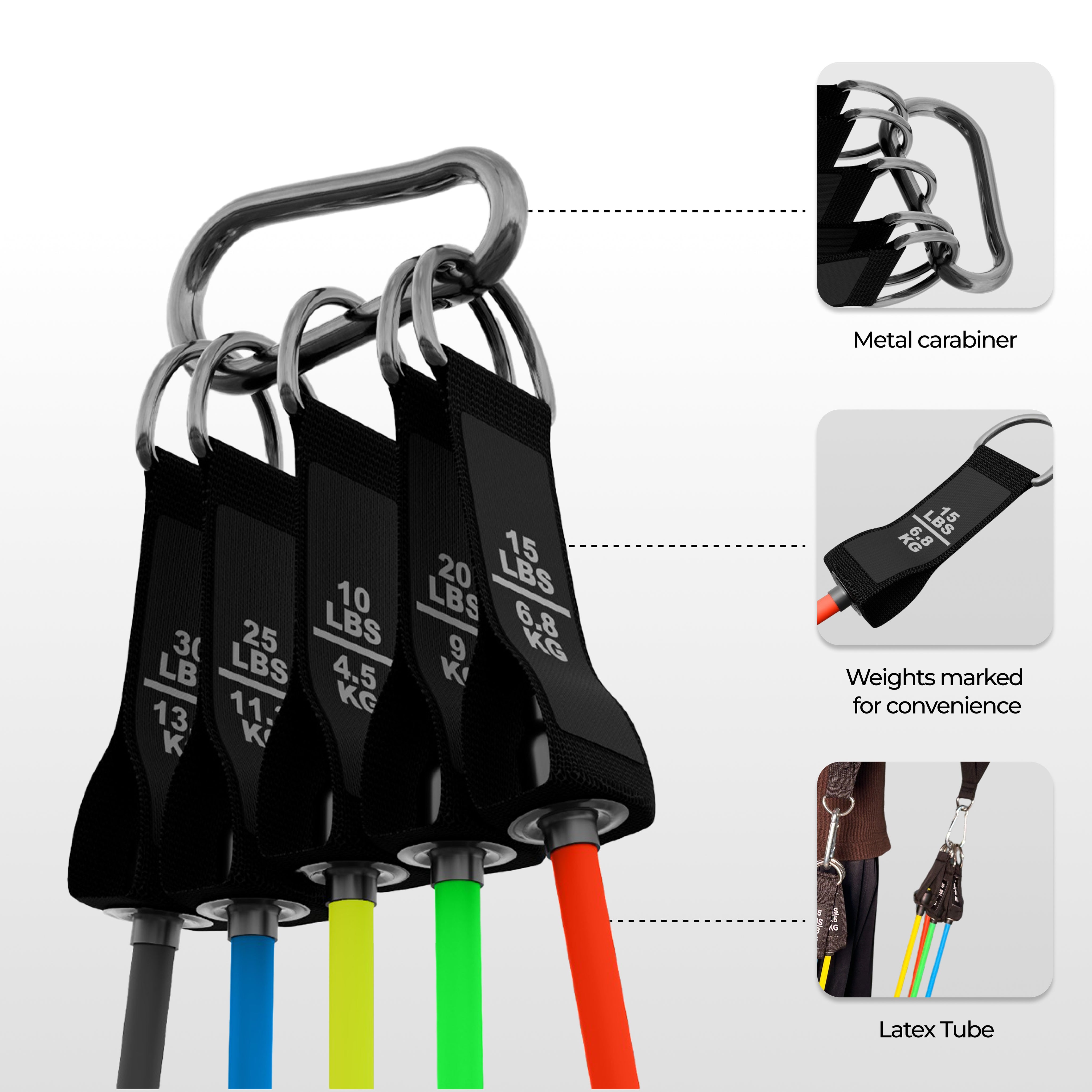 Stoga 11 in 1 Resistance Training Kit