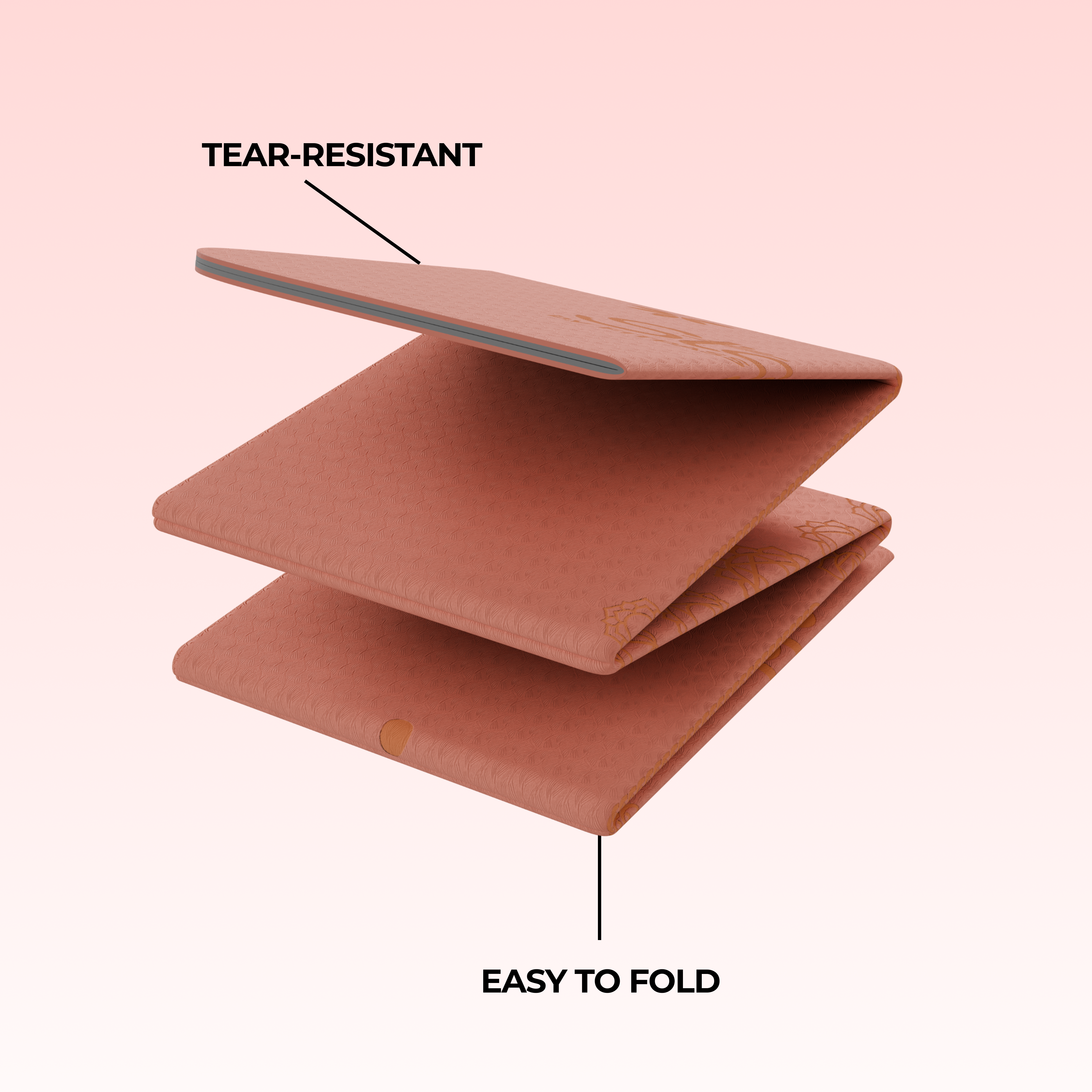 Origami Foldable Yoga Mat
