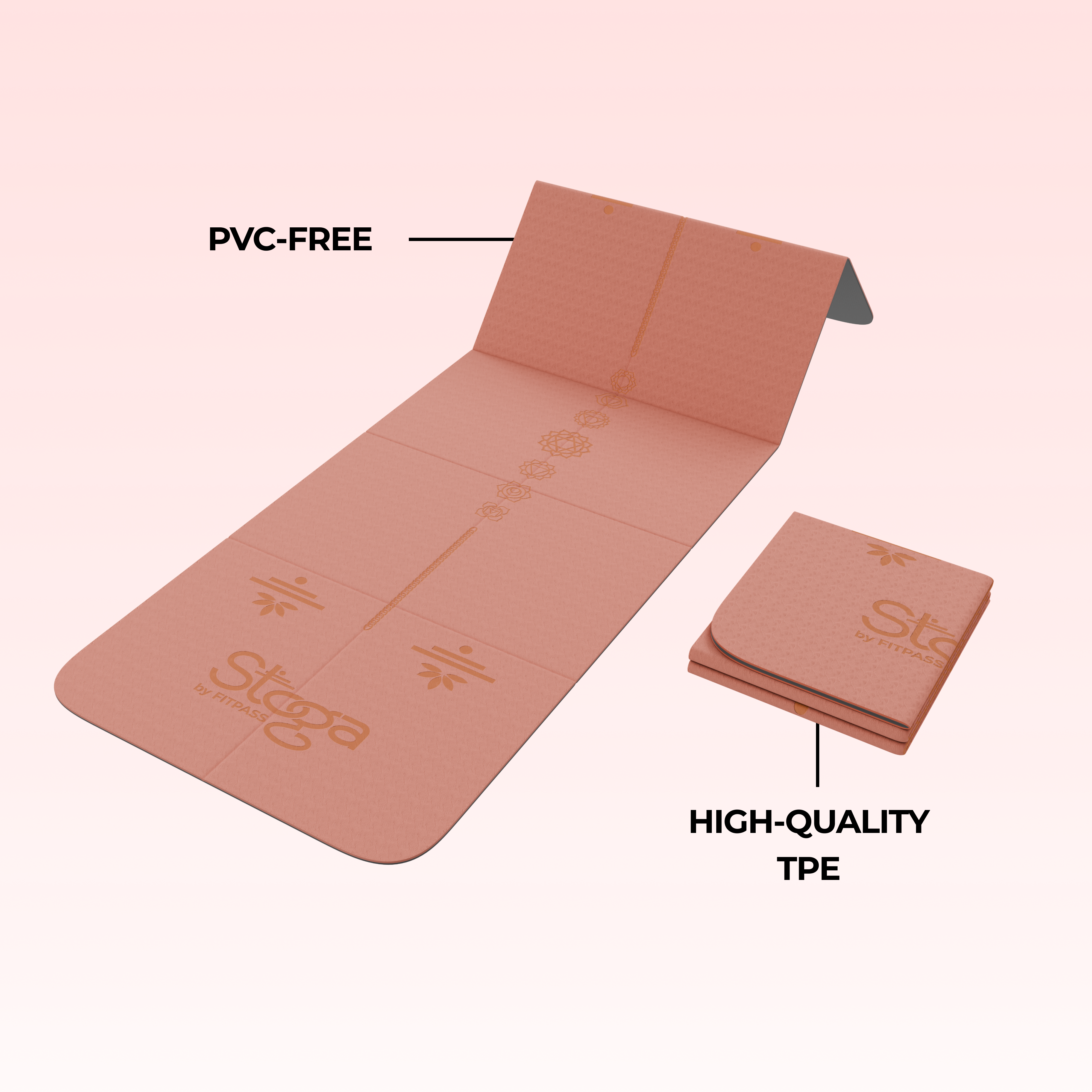Origami Foldable Yoga Mat