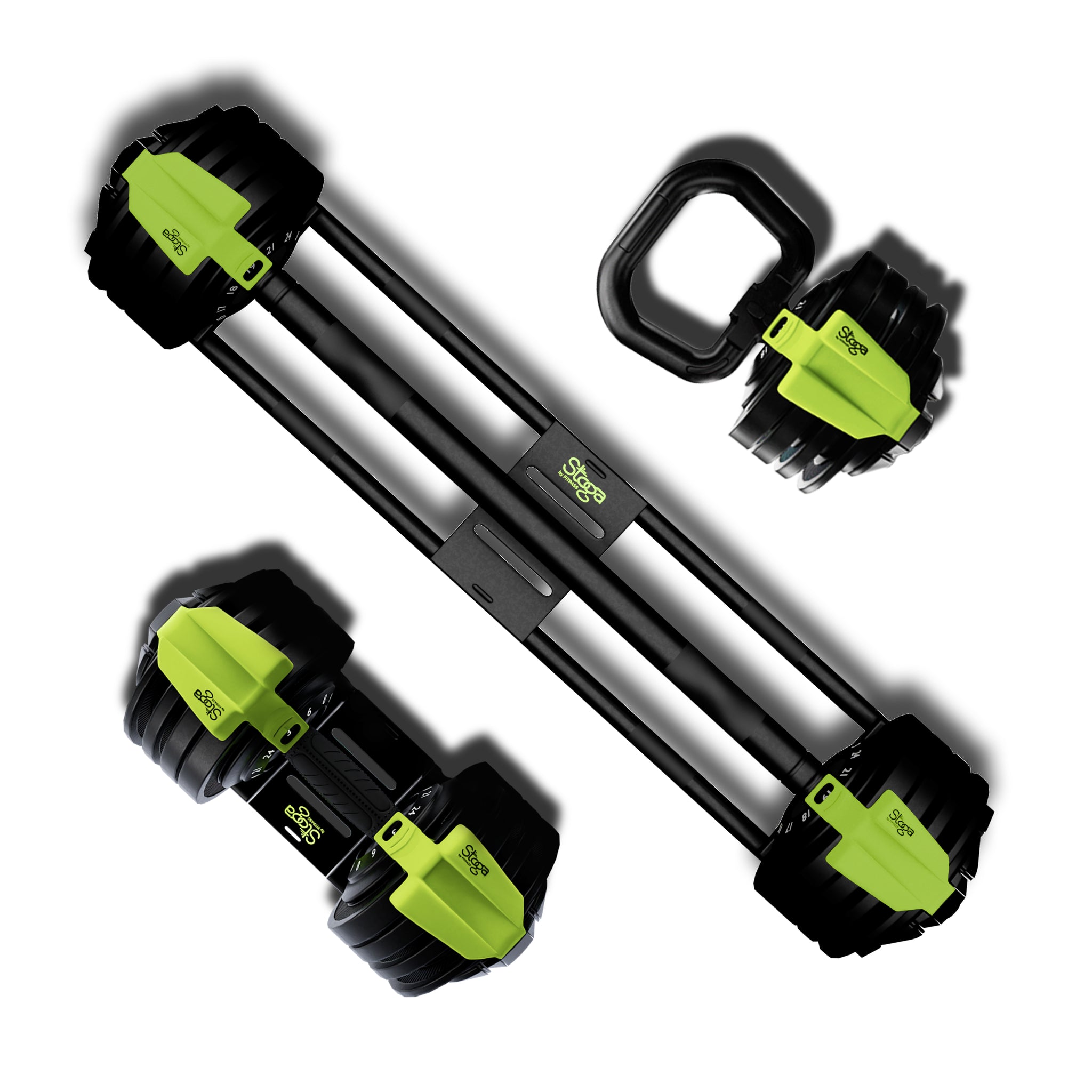 Free Shipping! Renwick 3-In-1 Quick-Adjust Dumbbell Weight