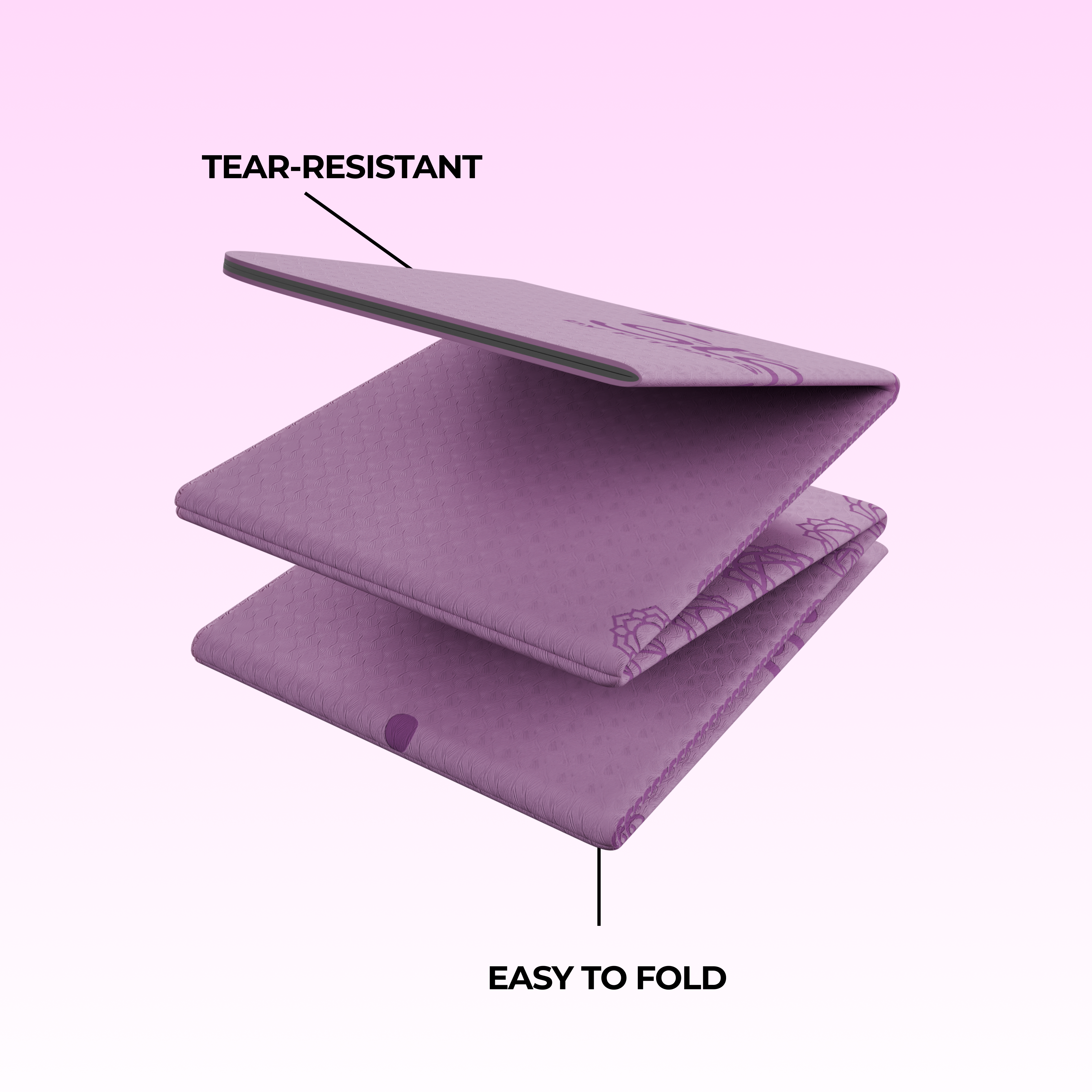 Origami Foldable Yoga Mat