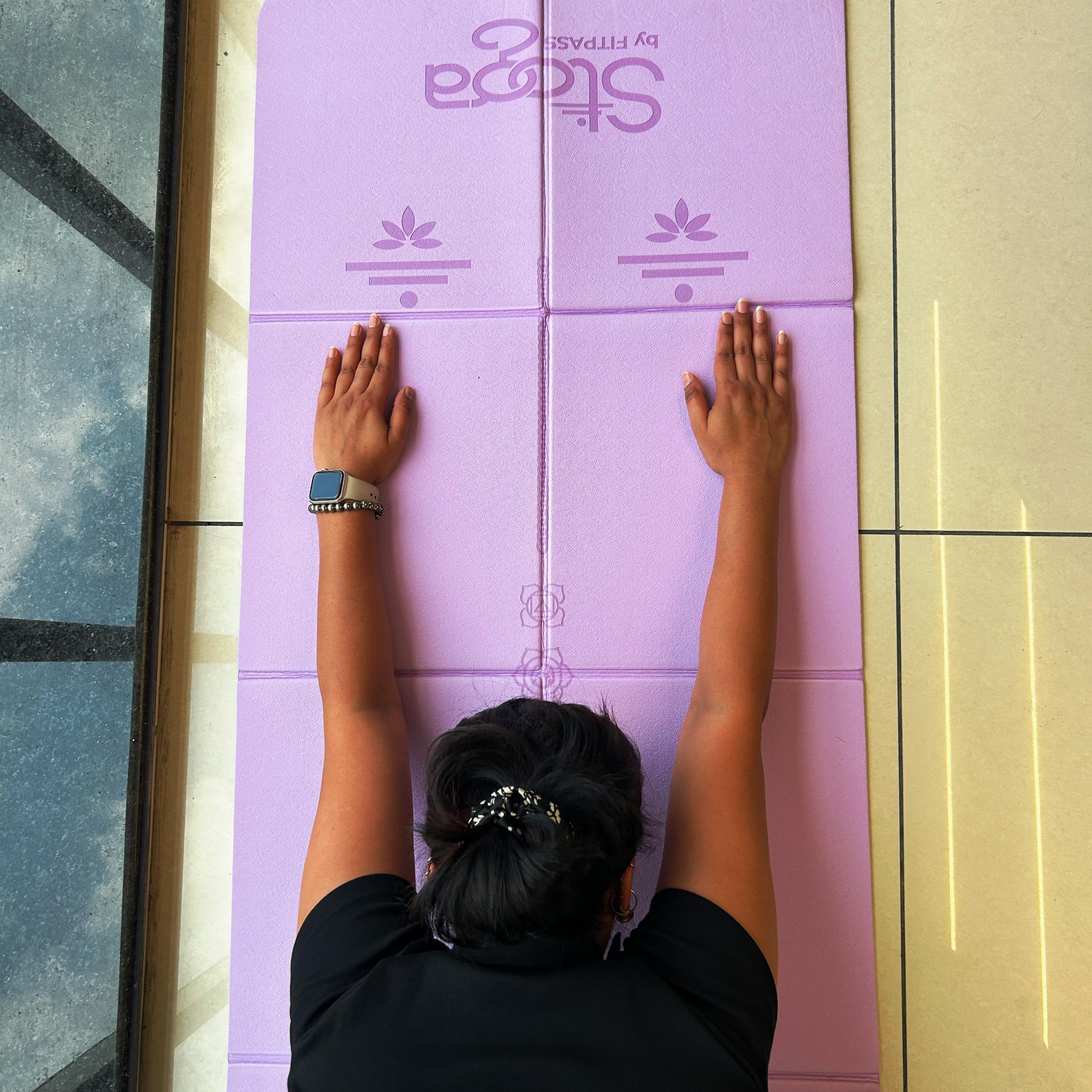 Origami Foldable Yoga Mat