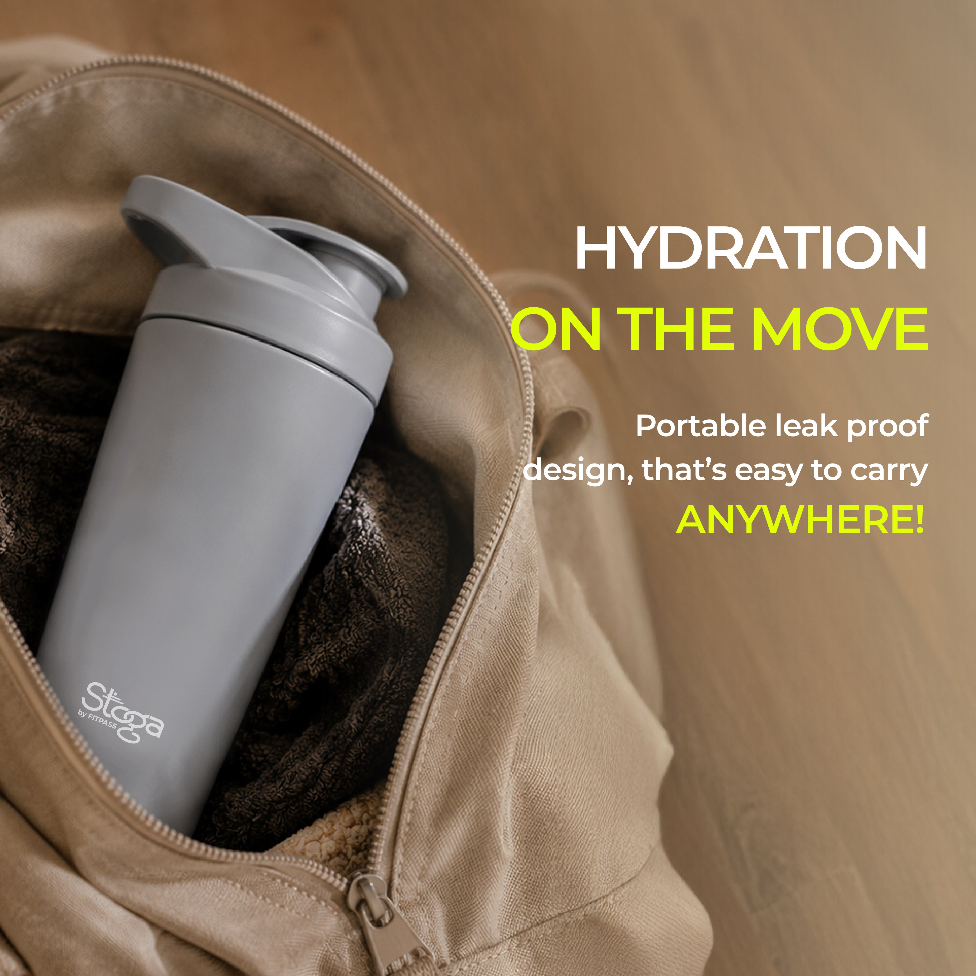 Stoga Steel Shaker - 700 ML