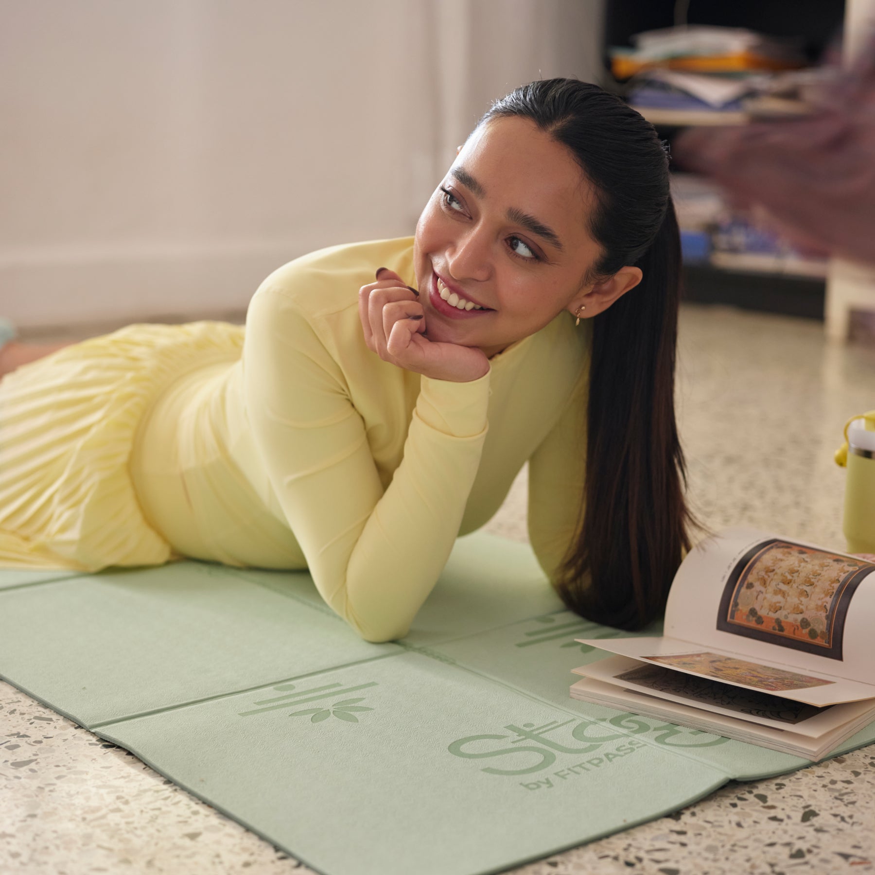 Origami Foldable Yoga Mat