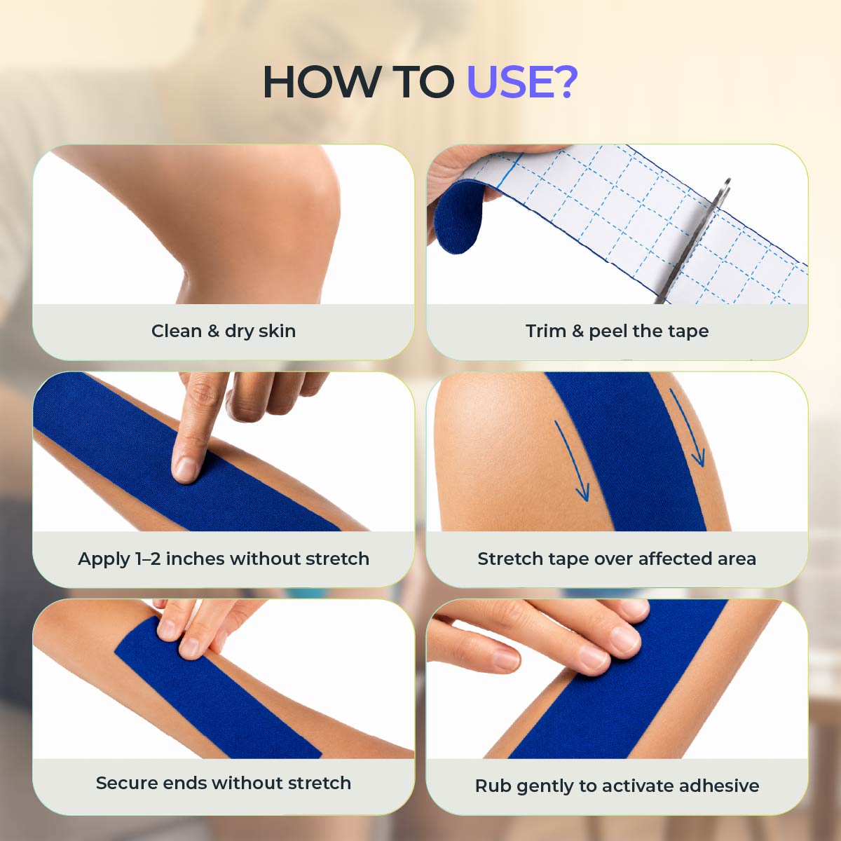Kinesiology Tape - Pack of 1