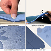 Origami Foldable Yoga Mat