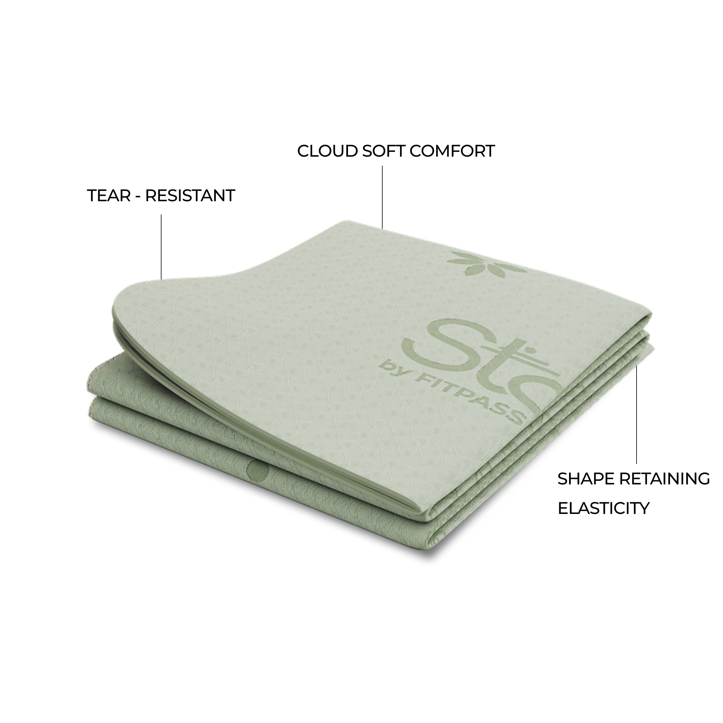Origami Foldable Yoga Mat