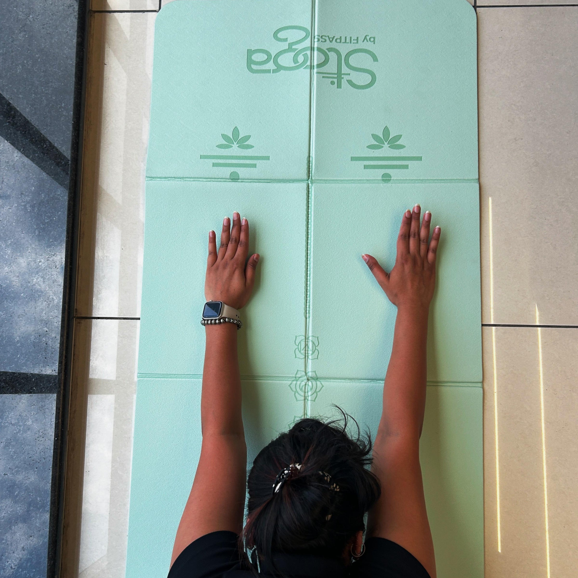 Origami Foldable Yoga Mat