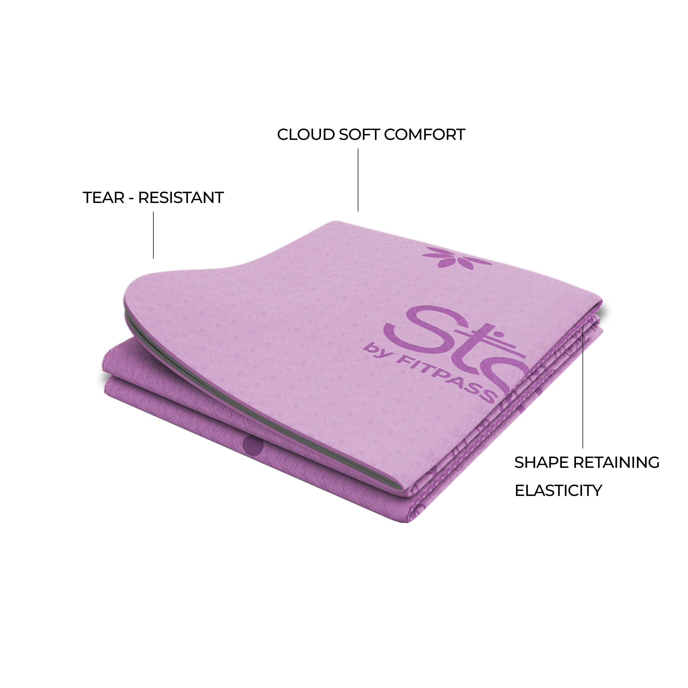 Origami Foldable Yoga Mat