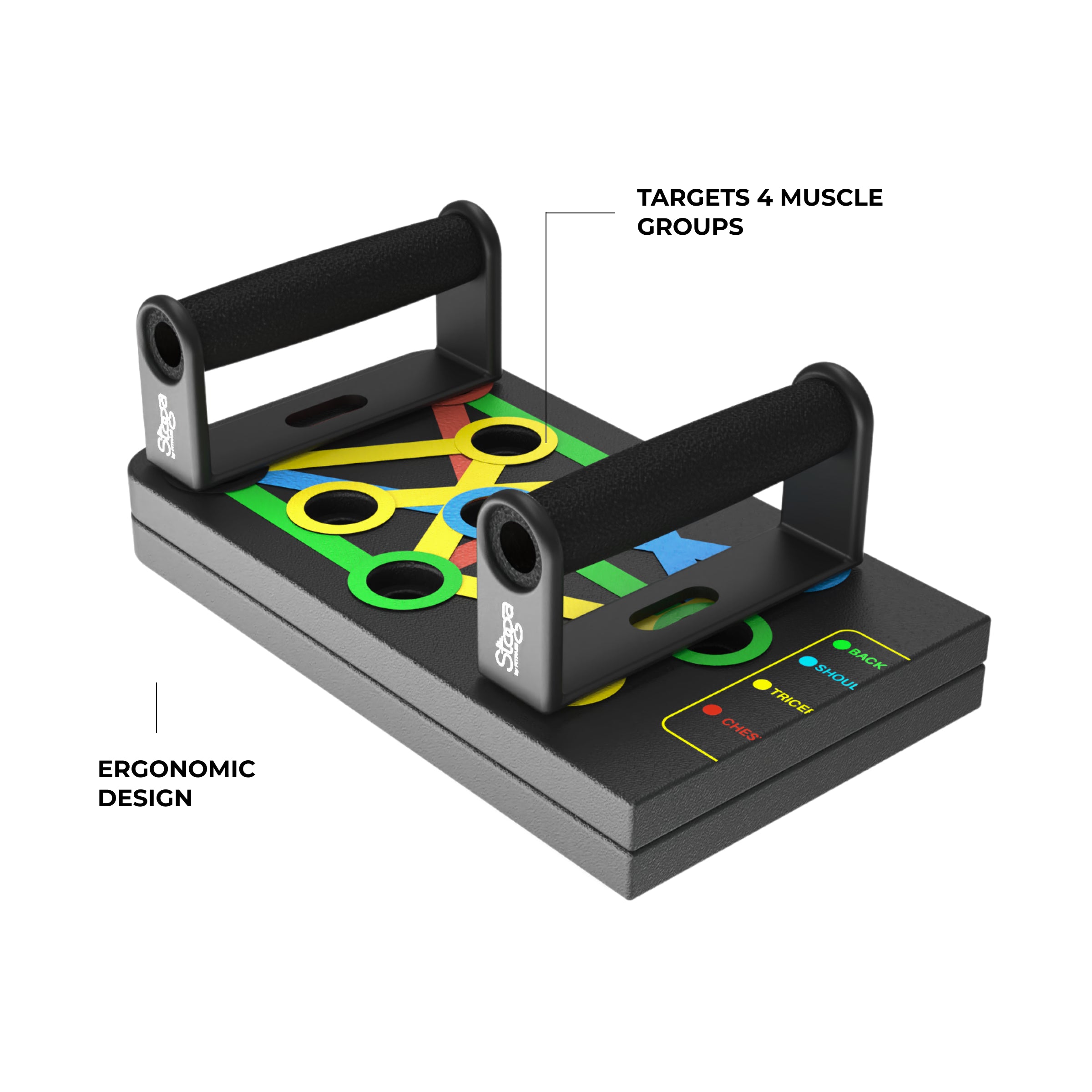 Push-Up Board: Targeted Strength Training