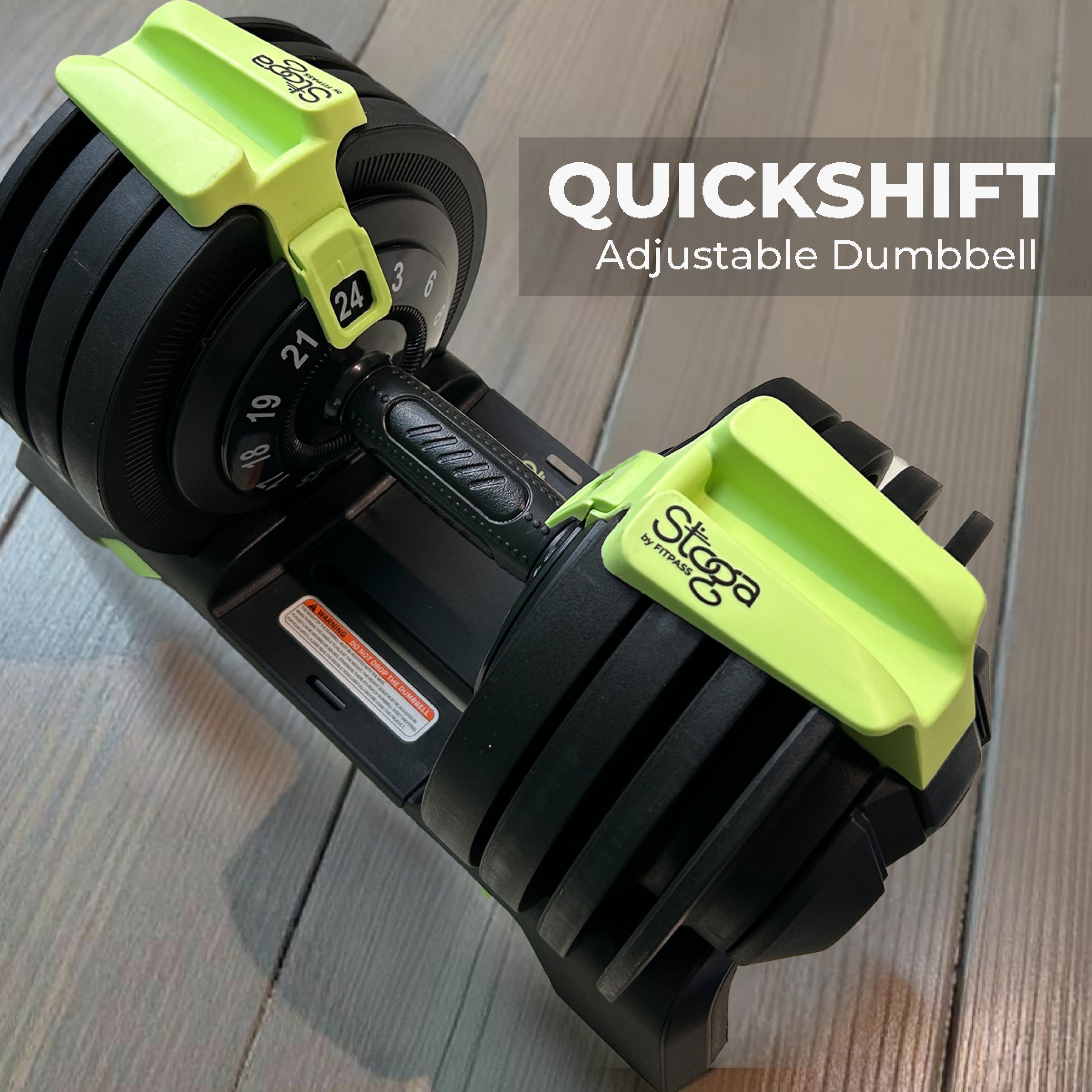 QuickShift Adjustable Dumbbell: Compact Power, Maximum Performance