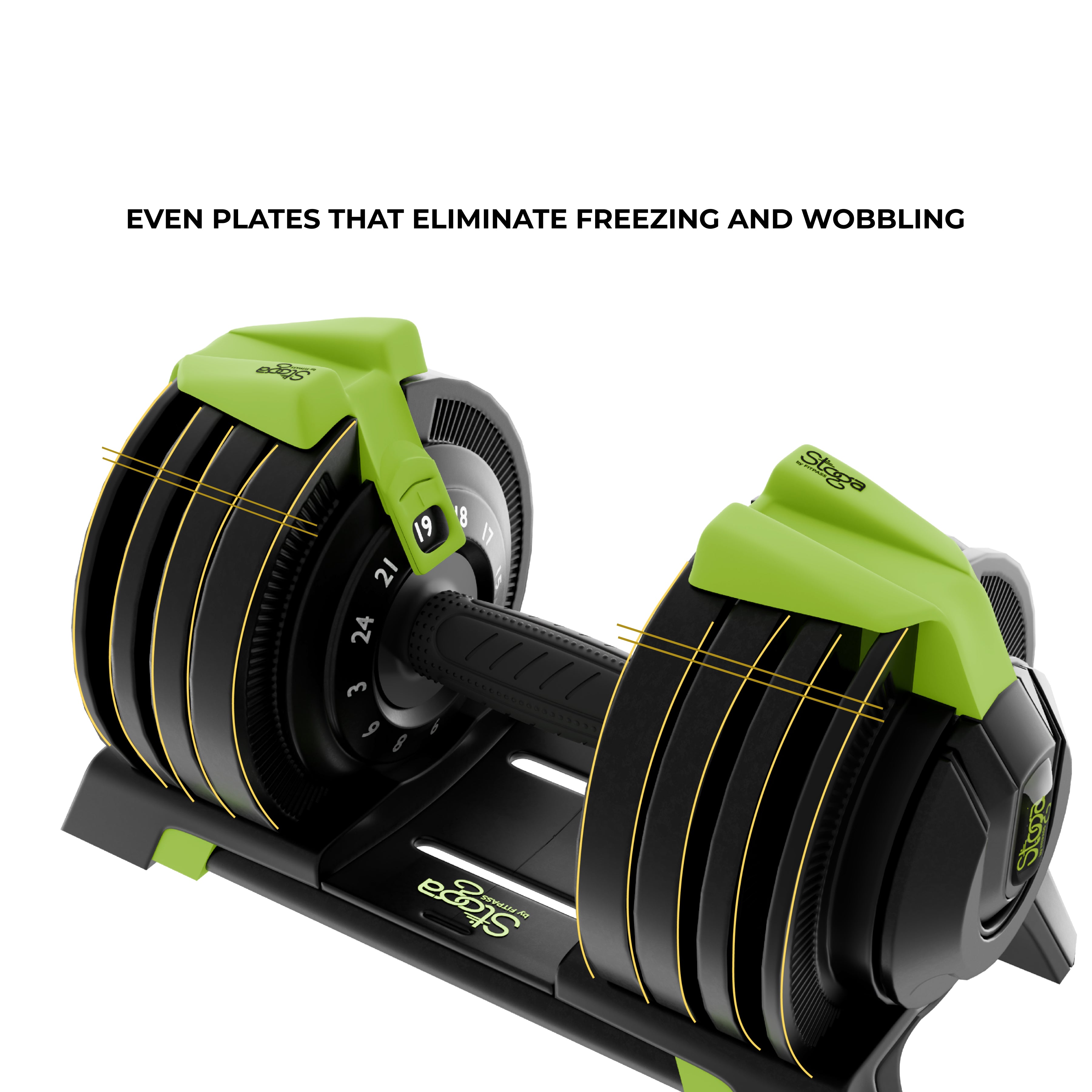 QuickShift Adjustable Dumbbell | Space-Saving Home Gym Gear