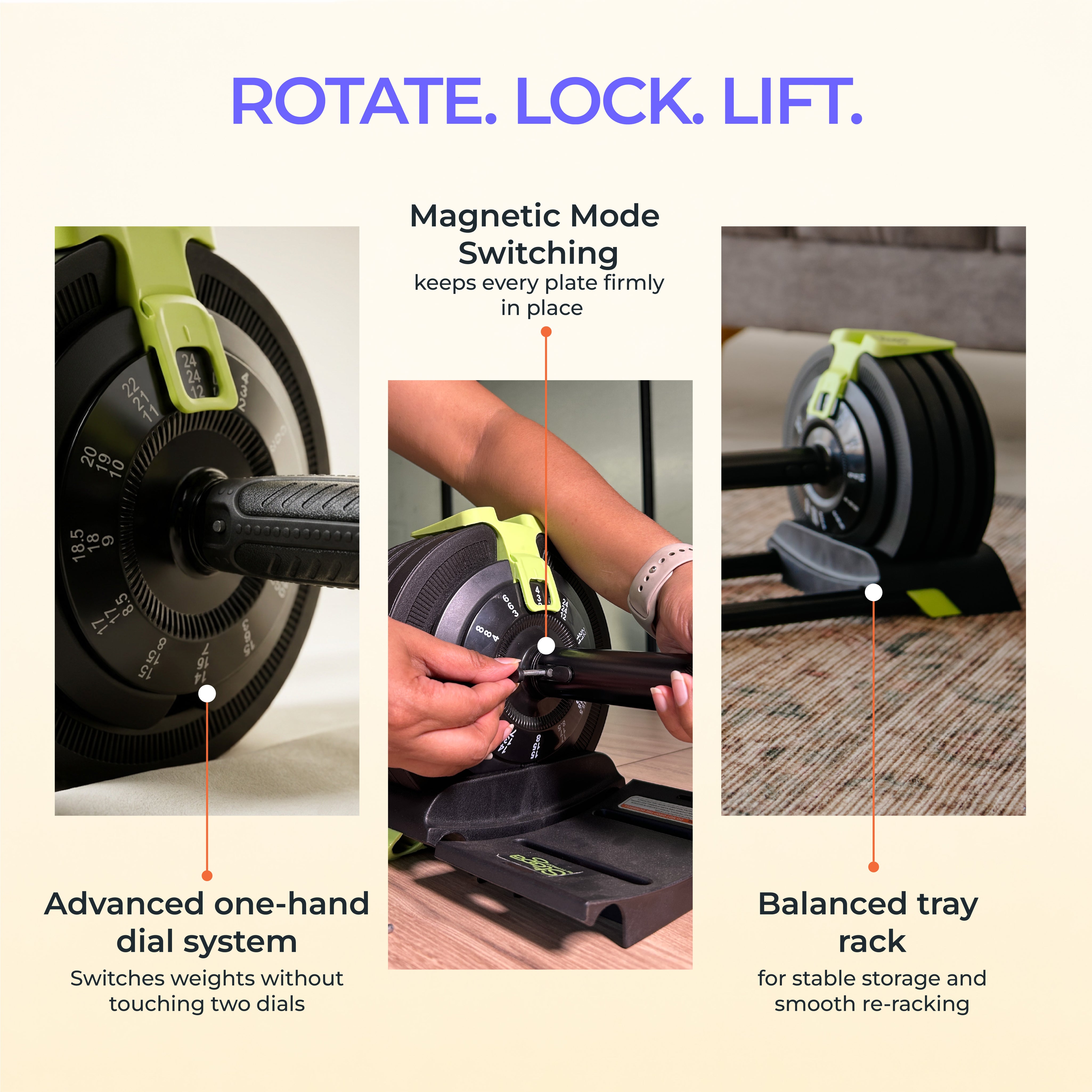 QuickShift Pro: 3-in-1 Dumbbell for Smarter, Stronger Workouts