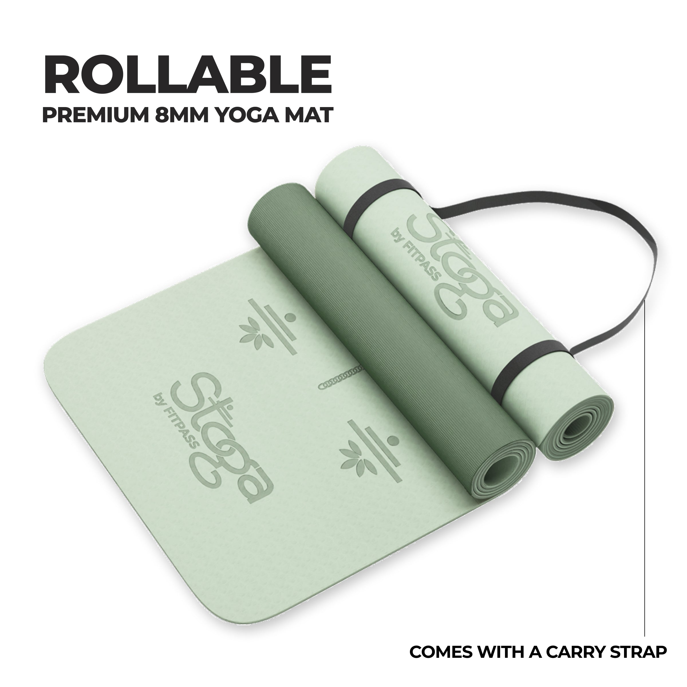 Premium 8mm Yoga Mat